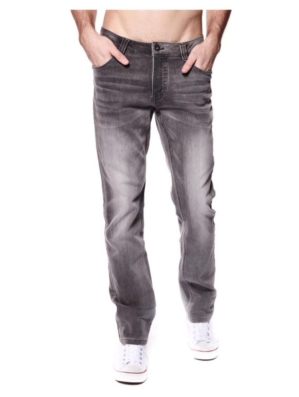 Jeaniologie men knit Straight Leg Reg Rise Fit Denim 30 x 32 / 1000113